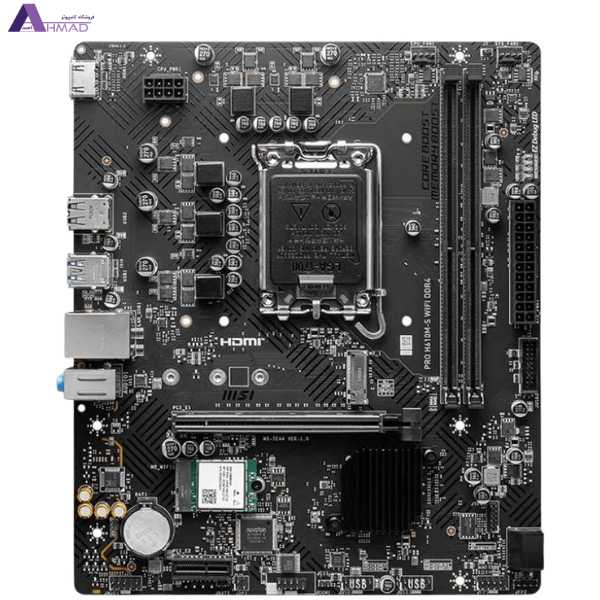 نمای اصلی مادربرد MSI PRO H610M-S DDR4