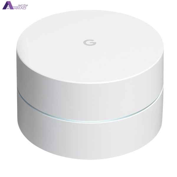 روتر بی‌سیم Google Wifi AC-1304 استوک با طراحی فشرده و دو بانده