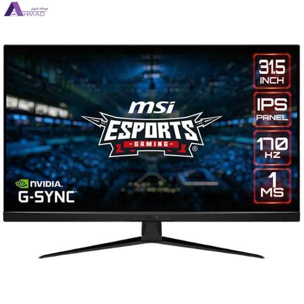 مانیتور گیمینگ MSI G321Q نمای جلو با پنل IPS