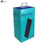 نمای پشت هاب USB 3.0 تی پی لینک مدل UH720
