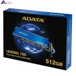 نمای نزدیک از هیت سینک SSD LEGEND 700