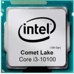 پردازنده کامپیوتر اینتل مدل Core i3-10100 Comet Lake استوک